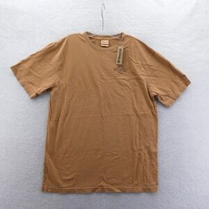 Ouray Shirt Mens Large Rocky Mountain National Park Brown Graphic Cotton New
